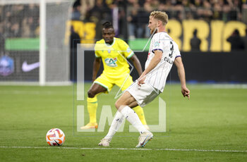 2023-04-29 - Mikkel Desler Puggaard of Toulouse during the French Cup Final 2023 football match between FC Nantes and Toulouse FC (TFC, Tefece) on April 29, 2023 at Stade de France in Saint-Denis near Paris, France - FOOTBALL - FRENCH CUP - FINAL - NANTES V TOULOUSE - FRENCH CUP - SOCCER
