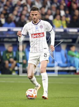 2023-04-29 - Branco Van Den Boomen of Toulouse during the French Cup Final 2023 football match between FC Nantes and Toulouse FC (TFC, Tefece) on April 29, 2023 at Stade de France in Saint-Denis near Paris, France - FOOTBALL - FRENCH CUP - FINAL - NANTES V TOULOUSE - FRENCH CUP - SOCCER