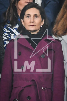 2023-04-29 - French Sports Minister Amelie OUDEA-CASTERA during the French Cup, Final football match between FC Nantes and Toulouse FC on April 29, 2023 at Stade de France in Saint-Denis near Paris, France - FOOTBALL - FRENCH CUP - FINAL - NANTES V TOULOUSE - FRENCH CUP - SOCCER