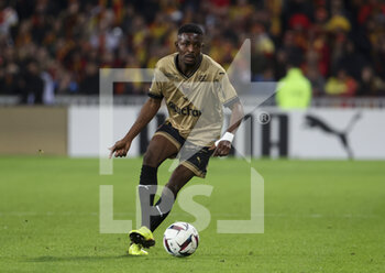 2023-01-01 - Salis Abdul Samed of Lens during the French championship Ligue 1 football match between RC Lens and Paris Saint-Germain on January 1, 2023 at Bollaert-Delelis stadium in Lens, France - FOOTBALL - FRENCH CHAMP - LENS V PARIS SG - FRENCH LIGUE 1 - SOCCER