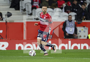 02/01/2023 - Edon Zhegrova of Lille during the French championship Ligue 1 football match between LOSC Lille (LOSC) and Stade de Reims on January 2, 2023 at Stade Pierre Mauroy in Villeneuve-d'Ascq near Lille, France - FOOTBALL - FRENCH CHAMP - LILLE V REIMS - FRENCH LIGUE 1 - CALCIO