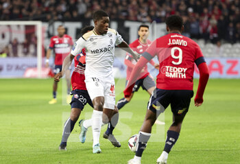02/01/2023 - Marshall Munetsi of Reims during the French championship Ligue 1 football match between LOSC Lille (LOSC) and Stade de Reims on January 2, 2023 at Stade Pierre Mauroy in Villeneuve-d'Ascq near Lille, France - FOOTBALL - FRENCH CHAMP - LILLE V REIMS - FRENCH LIGUE 1 - CALCIO