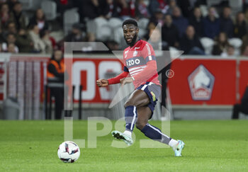 02/01/2023 - Jonathan Bamba of Lille during the French championship Ligue 1 football match between LOSC Lille (LOSC) and Stade de Reims on January 2, 2023 at Stade Pierre Mauroy in Villeneuve-d'Ascq near Lille, France - FOOTBALL - FRENCH CHAMP - LILLE V REIMS - FRENCH LIGUE 1 - CALCIO