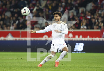 02/01/2023 - Jens Cajuste of Reims during the French championship Ligue 1 football match between LOSC Lille (LOSC) and Stade de Reims on January 2, 2023 at Stade Pierre Mauroy in Villeneuve-d'Ascq near Lille, France - FOOTBALL - FRENCH CHAMP - LILLE V REIMS - FRENCH LIGUE 1 - CALCIO