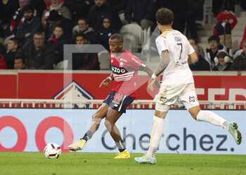 02/01/2023 - Tiago Djalo of Lille during the French championship Ligue 1 football match between LOSC Lille (LOSC) and Stade de Reims on January 2, 2023 at Stade Pierre Mauroy in Villeneuve-d'Ascq near Lille, France - FOOTBALL - FRENCH CHAMP - LILLE V REIMS - FRENCH LIGUE 1 - CALCIO