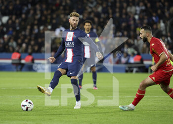 2023-01-11 - Sergio Ramos of PSG during the French championship Ligue 1 football match between Paris Saint-Germain (PSG) and SCO Angers on January 11, 2023 at Parc des Princes stadium in Paris, France - FOOTBALL - FRENCH CHAMP - PARIS SG V ANGERS - FRENCH LIGUE 1 - SOCCER