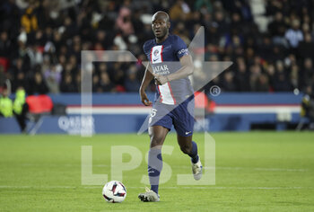 2023-01-11 - Danilo Pereira of PSG during the French championship Ligue 1 football match between Paris Saint-Germain (PSG) and SCO Angers on January 11, 2023 at Parc des Princes stadium in Paris, France - FOOTBALL - FRENCH CHAMP - PARIS SG V ANGERS - FRENCH LIGUE 1 - SOCCER