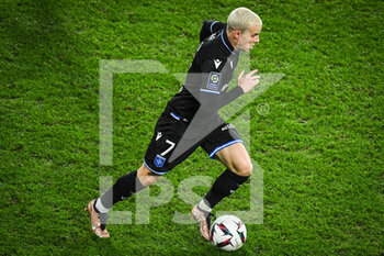 2023-01-14 - Gauthier HEIN of Auxerre during the French championship Ligue 1 football match between RC Lens and AJ Auxerre on January 14, 2023 at Bollaert-Delelis stadium in Lens, France - FOOTBALL - FRENCH CHAMP - LENS V AUXERRE - FRENCH LIGUE 1 - SOCCER