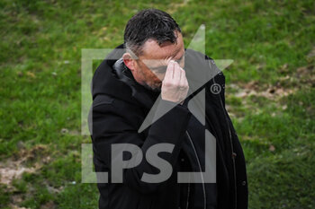 2023-01-14 - Franck HAISE of Lens looks dejected during the French championship Ligue 1 football match between RC Lens and AJ Auxerre on January 14, 2023 at Bollaert-Delelis stadium in Lens, France - FOOTBALL - FRENCH CHAMP - LENS V AUXERRE - FRENCH LIGUE 1 - SOCCER
