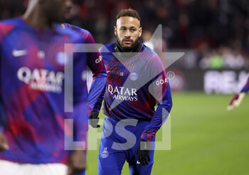 2023-01-15 - Neymar Jr of PSG during the French championship Ligue 1 football match between Stade Rennais and Paris Saint-Germain on January 15, 2023 at Roazhon Park in Rennes, France - FOOTBALL - FRENCH CHAMP - RENNES V PARIS SG - FRENCH LIGUE 1 - SOCCER