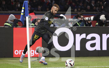 2023-01-29 - Neymar Jr of PSG during the French championship Ligue 1 football match between Paris Saint-Germain (PSG) and Stade de Reims on January 29, 2023 at Parc des Princes stadium in Paris, France - FOOTBALL - FRENCH CHAMP - PARIS SG V REIMS - FRENCH LIGUE 1 - SOCCER