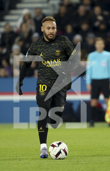 2023-01-30 - Neymar Jr of PSG during the French championship Ligue 1 football match between Paris Saint-Germain (PSG) and Stade de Reims on January 29, 2023 at Parc des Princes stadium in Paris, France - FOOTBALL - FRENCH CHAMP - PARIS SG V REIMS - FRENCH LIGUE 1 - SOCCER