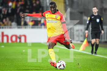 2023-02-01 - Massadio HAIDARA of Lens during the French championship Ligue 1 football match between RC Lens and OGC Nice on February 1, 2023 at Bollaert-Delelis stadium in Lens, France - FOOTBALL - FRENCH CHAMP - LENS V NICE - FRENCH LIGUE 1 - SOCCER