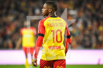 2023-02-01 - David PEREIRA DA COSTA of Lens during the French championship Ligue 1 football match between RC Lens and OGC Nice on February 1, 2023 at Bollaert-Delelis stadium in Lens, France - FOOTBALL - FRENCH CHAMP - LENS V NICE - FRENCH LIGUE 1 - SOCCER