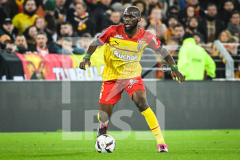 2023-02-01 - Jean ONANA of Lens during the French championship Ligue 1 football match between RC Lens and OGC Nice on February 1, 2023 at Bollaert-Delelis stadium in Lens, France - FOOTBALL - FRENCH CHAMP - LENS V NICE - FRENCH LIGUE 1 - SOCCER