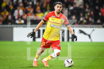 2023-02-01 - Facundo Axel MEDINA of Lens during the French championship Ligue 1 football match between RC Lens and OGC Nice on February 1, 2023 at Bollaert-Delelis stadium in Lens, France - FOOTBALL - FRENCH CHAMP - LENS V NICE - FRENCH LIGUE 1 - SOCCER