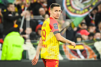 2023-02-01 - Przemyslaw Adam FRANKOWSKI of Lens during the French championship Ligue 1 football match between RC Lens and OGC Nice on February 1, 2023 at Bollaert-Delelis stadium in Lens, France - FOOTBALL - FRENCH CHAMP - LENS V NICE - FRENCH LIGUE 1 - SOCCER
