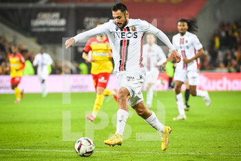 2023-02-01 - Gaetan LABORDE of Nice during the French championship Ligue 1 football match between RC Lens and OGC Nice on February 1, 2023 at Bollaert-Delelis stadium in Lens, France - FOOTBALL - FRENCH CHAMP - LENS V NICE - FRENCH LIGUE 1 - SOCCER