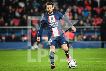 2023-02-04 - Lionel (Leo) MESSI of PSG during the French championship Ligue 1 football match between Paris Saint-Germain and Toulouse FC on February 4, 2023 at Parc des Princes stadium in Paris, France - FOOTBALL - FRENCH CHAMP - PARIS SG V TOULOUSE - FRENCH LIGUE 1 - SOCCER