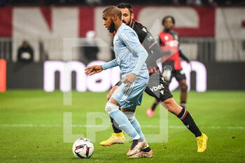 2023-02-10 - Mohamed YOUSSOUF of Ajaccio during the French championship Ligue 1 football match between OGC Nice and AC Ajaccio on February 10, 2023 at Allianz Riviera stadium in Nice, France - FOOTBALL - FRENCH CHAMP - NICE V AJACCIO - FRENCH LIGUE 1 - SOCCER