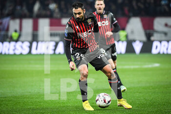 2023-02-10 - Gaetan LABORDE of Nice during the French championship Ligue 1 football match between OGC Nice and AC Ajaccio on February 10, 2023 at Allianz Riviera stadium in Nice, France - FOOTBALL - FRENCH CHAMP - NICE V AJACCIO - FRENCH LIGUE 1 - SOCCER