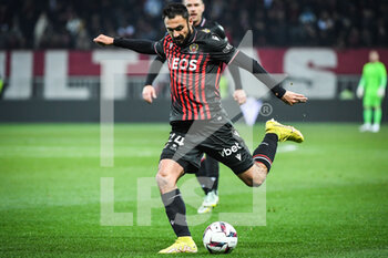 2023-02-10 - Gaetan LABORDE of Nice during the French championship Ligue 1 football match between OGC Nice and AC Ajaccio on February 10, 2023 at Allianz Riviera stadium in Nice, France - FOOTBALL - FRENCH CHAMP - NICE V AJACCIO - FRENCH LIGUE 1 - SOCCER