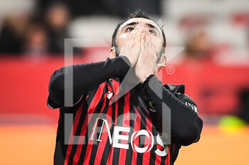 2023-02-10 - Gaetan LABORDE of Nice looks dejected during the French championship Ligue 1 football match between OGC Nice and AC Ajaccio on February 10, 2023 at Allianz Riviera stadium in Nice, France - FOOTBALL - FRENCH CHAMP - NICE V AJACCIO - FRENCH LIGUE 1 - SOCCER