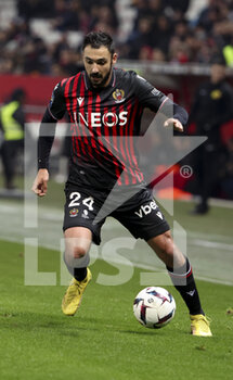 2023-02-10 - Gaetan Laborde of Nice during the French championship Ligue 1 football match between OGC Nice (OGCN) and AC Ajaccio (ACA) on February 10, 2023 at Allianz Riviera stadium in Nice, France - FOOTBALL - FRENCH CHAMP - NICE V AJACCIO - FRENCH LIGUE 1 - SOCCER