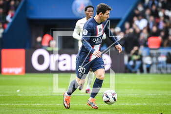 2023-02-19 - Lionel (Leo) MESSI of PSG during the French championship Ligue 1 football match between Paris Saint-Germain and LOSC Lille on February 19, 2023 at Parc des Princes stadium in Paris, France - FOOTBALL - FRENCH CHAMP - PARIS SG V LILLE - FRENCH LIGUE 1 - SOCCER