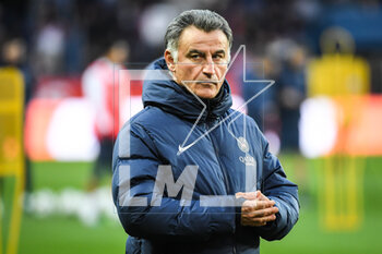 2023-02-24 - Christophe GALTIER of PSG during the training of the Paris Saint-Germain team on February 24, 2023 at Parc des Princes stadium in Paris, France - FOOTBALL - TRAINING OF THE PARIS SG TEAM - FRENCH LIGUE 1 - SOCCER