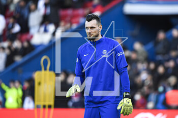 2023-02-24 - Alexandre Letellier goalkeeper during the public training of the Paris Saint-Germain (PSG) football team on February 24, 2023 at the Parc des Princes stadium in Paris, France - FOOTBALL - TRAINING OF THE PARIS SG TEAM - FRENCH LIGUE 1 - SOCCER