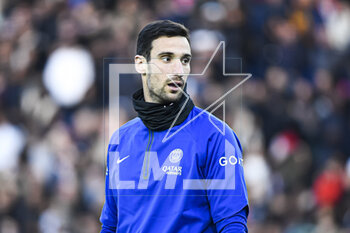 2023-02-24 - Sergio Rico Gonzalez, goalkeeper, during the public training of the Paris Saint-Germain (PSG) football team on February 24, 2023 at the Parc des Princes stadium in Paris, France - FOOTBALL - TRAINING OF THE PARIS SG TEAM - FRENCH LIGUE 1 - SOCCER