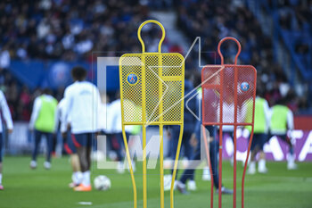 2023-02-24 - Illustration shows a mannequin or dummy during the public training of the Paris Saint-Germain (PSG) football team on February 24, 2023 at the Parc des Princes stadium in Paris, France - FOOTBALL - TRAINING OF THE PARIS SG TEAM - FRENCH LIGUE 1 - SOCCER