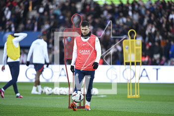2023-02-24 - Lionel (Leo) Messi during the public training of the Paris Saint-Germain (PSG) football team on February 24, 2023 at the Parc des Princes stadium in Paris, France - FOOTBALL - TRAINING OF THE PARIS SG TEAM - FRENCH LIGUE 1 - SOCCER
