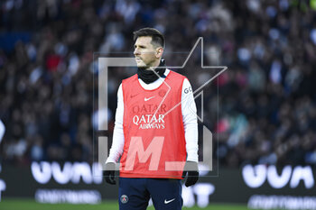2023-02-24 - Lionel (Leo) Messi during the public training of the Paris Saint-Germain (PSG) football team on February 24, 2023 at the Parc des Princes stadium in Paris, France - FOOTBALL - TRAINING OF THE PARIS SG TEAM - FRENCH LIGUE 1 - SOCCER