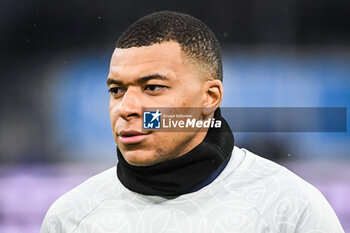 2023-02-26 - Kylian MBAPPE of PSG during the French championship Ligue 1 football match between Olympique de Marseille and Paris Saint-Germain on February 26, 2023 at Velodrome stadium in Marseille, France - FOOTBALL - FRENCH CHAMP - MARSEILLE V PARIS SG - FRENCH LIGUE 1 - SOCCER