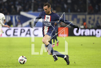 2023-02-26 - Fabian Ruiz Pena of PSG during the French championship Ligue 1 football match between Olympique de Marseille (OM) and Paris Saint-Germain (PSG) on February 26, 2023 at Stade Velodrome in Marseille, France - FOOTBALL - FRENCH CHAMP - MARSEILLE V PARIS SG - FRENCH LIGUE 1 - SOCCER