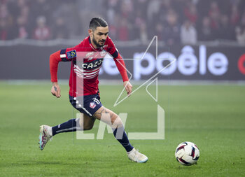 2023-03-10 - Remy Cabella of Lille during the French championship Ligue 1 football match between Losc Lille and Olympique Lyonnais (Lyon) on March 10, 2023 at Pierre Mauroy stadium in Villeneuve-d'Ascq near Lille, France - FOOTBALL - FRENCH CHAMP - LILLE V LYON - FRENCH LIGUE 1 - SOCCER