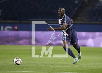 2023-04-15 - Danilo Pereira of PSG during the French championship Ligue 1 football match between Paris Saint-Germain (PSG) and RC Lens on April 15, 2023 at Parc des Princes stadium in Paris, France - FOOTBALL - FRENCH CHAMP - PARIS SG V LENS - FRENCH LIGUE 1 - SOCCER