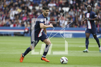 2023-04-30 - Carlos Soler of PSG during the French championship Ligue 1 football match between Paris Saint-Germain and FC Lorient on April 30, 2023 at Parc des Princes stadium in Paris, France - FOOTBALL - FRENCH CHAMP - PARIS SG V LORIENT - FRENCH LIGUE 1 - SOCCER