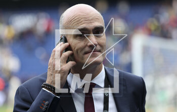 2023-04-30 - President of FC Lorient Loic Fery during the French championship Ligue 1 football match between Paris Saint-Germain and FC Lorient on April 30, 2023 at Parc des Princes stadium in Paris, France - FOOTBALL - FRENCH CHAMP - PARIS SG V LORIENT - FRENCH LIGUE 1 - SOCCER