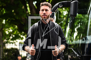 2023-04-30 - Sergio RAMOS of PSG during the French championship Ligue 1 football match between Paris Saint-Germain and FC Lorient on April 30, 2023 at Parc des Princes stadium in Paris, France - FOOTBALL - FRENCH CHAMP - PARIS SG V LORIENT - FRENCH LIGUE 1 - SOCCER