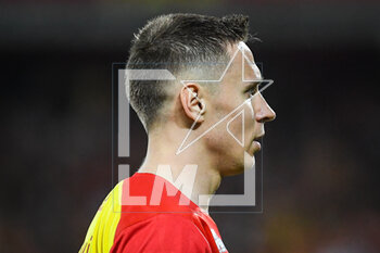 2023-05-06 - Przemyslaw Adam FRANKOWSKI of Lens during the French championship Ligue 1 football match between RC Lens and Olympique de Marseille on May 6, 2023 at Bollaert-Delelis stadium in Lens, France - FOOTBALL - FRENCH CHAMP - LENS V MARSEILLE - FRENCH LIGUE 1 - SOCCER