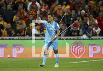 2023-05-06 - Alexis Sanchez of Marseille during the French championship Ligue 1 football match between RC Lens (RCL) and Olympique de Marseille (OM) on May 6, 2023 at Stade Bollaert-Delelis in Lens, France - FOOTBALL - FRENCH CHAMP - LENS V MARSEILLE - FRENCH LIGUE 1 - SOCCER