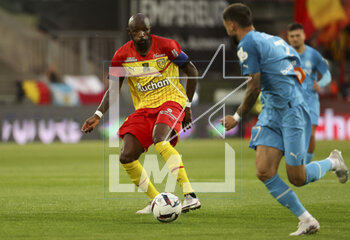 2023-05-06 - Seko Fofana of Lens during the French championship Ligue 1 football match between RC Lens (RCL) and Olympique de Marseille (OM) on May 6, 2023 at Stade Bollaert-Delelis in Lens, France - FOOTBALL - FRENCH CHAMP - LENS V MARSEILLE - FRENCH LIGUE 1 - SOCCER