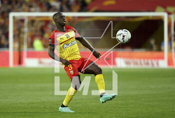 2023-05-06 - Deiver Machado of Lens during the French championship Ligue 1 football match between RC Lens (RCL) and Olympique de Marseille (OM) on May 6, 2023 at Stade Bollaert-Delelis in Lens, France - FOOTBALL - FRENCH CHAMP - LENS V MARSEILLE - FRENCH LIGUE 1 - SOCCER