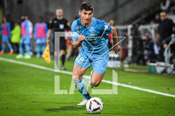 2023-05-06 - Ruslan MALINOVSKYI of Marseille during the French championship Ligue 1 football match between RC Lens and Olympique de Marseille on May 6, 2023 at Bollaert-Delelis stadium in Lens, France - FOOTBALL - FRENCH CHAMP - LENS V MARSEILLE - FRENCH LIGUE 1 - SOCCER