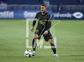 2023-05-07 - Marco Verratti of PSG during the French championship Ligue 1 football match between Estac Troyes and Paris Saint-Germain on May 7, 2023 at l'Aube stadium in Troyes, France - FOOTBALL - FRENCH CHAMP - TROYES V PARIS SG - FRENCH LIGUE 1 - SOCCER