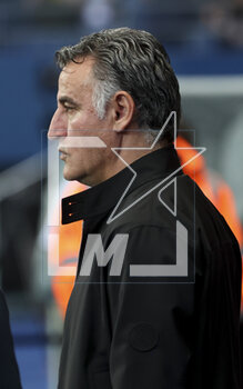 2023-05-07 - Coach of PSG Christophe Galtier during the French championship Ligue 1 football match between Estac Troyes and Paris Saint-Germain on May 7, 2023 at l'Aube stadium in Troyes, France - FOOTBALL - FRENCH CHAMP - TROYES V PARIS SG - FRENCH LIGUE 1 - SOCCER