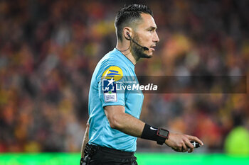 2023-05-12 - Referee Jeremie PIGNARD during the French championship Ligue 1 football match between RC Lens and Stade de Reims on May 12, 2023 at Bollaert-Delelis stadium in Lens, France - FOOTBALL - FRENCH CHAMP - LENS V REIMS - FRENCH LIGUE 1 - SOCCER